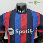 Camiseta Barcelona 22-23, Edicion Especial Rojo Azul (Player Version)