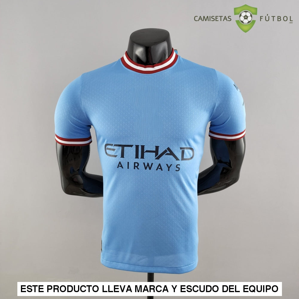 Camiseta Manchester City 22-23, Local (Player Version)