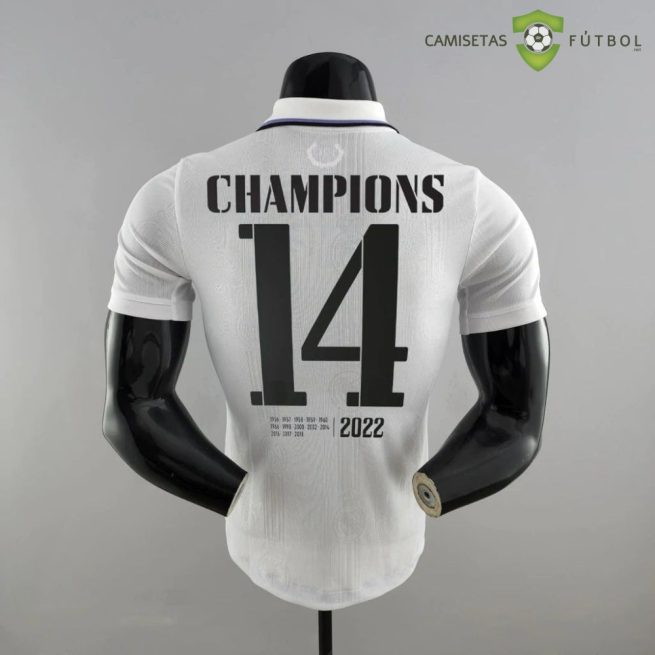 Camiseta Real Madrid 22-23, Edicion Conmemorativa Champions (Player Version)