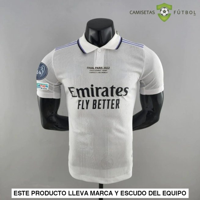 Camiseta Real Madrid 22-23, Edicion Conmemorativa Champions (Player Version)