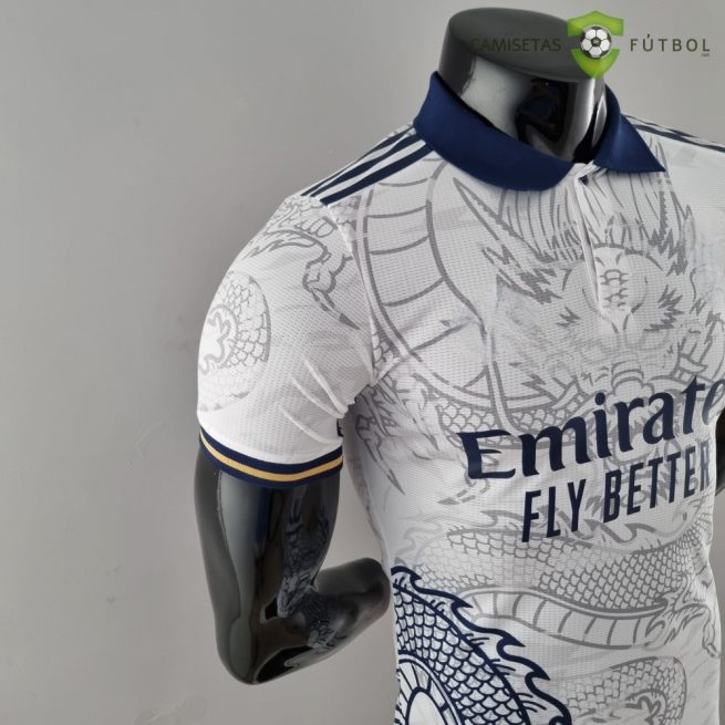 Camiseta Real Madrid 22-23, Edicion Especial Drag??n Blanco (Player Version)