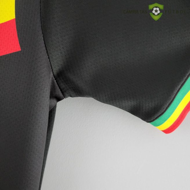 Camiseta Senegal 22-23, Alternativa Negro