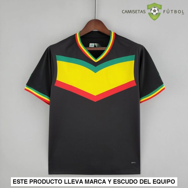 Camiseta Senegal 22-23, Alternativa Negro